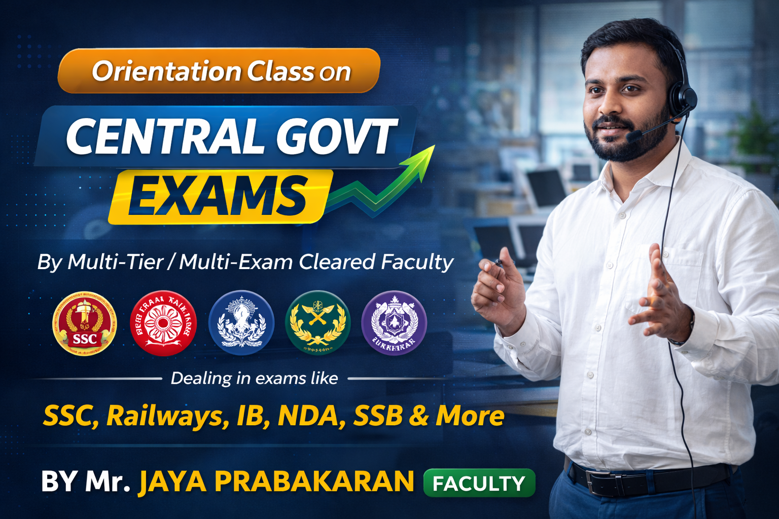 Orientation Class on Central Govt Exams